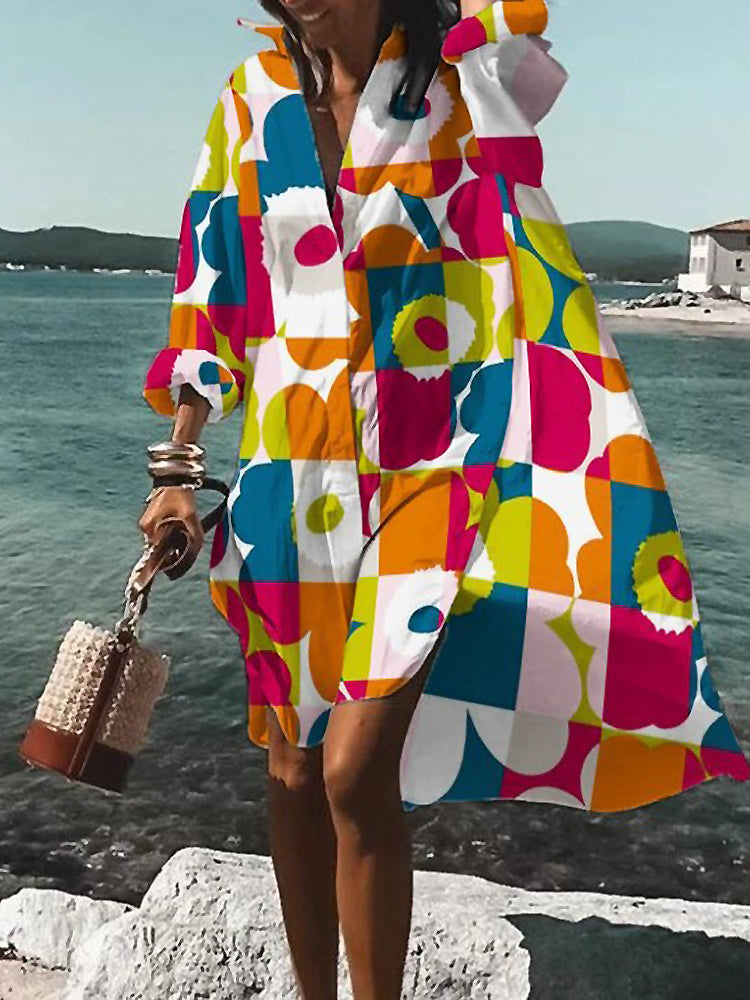 Abigail | Summer Midi Button-Up Dress