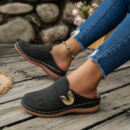 Caroline | Women's Adjustable Wedge Sandals
