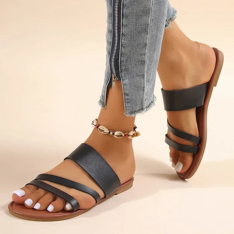 Natasha | Women's Flat Cushioned Sandals