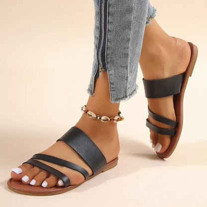 Natasha | Women's Flat Cushioned Sandals