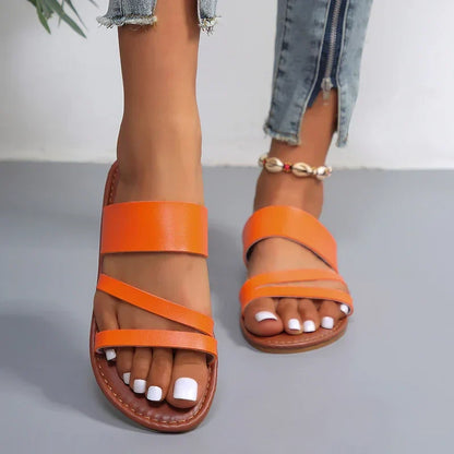 Natasha | Women's Flat Cushioned Sandals