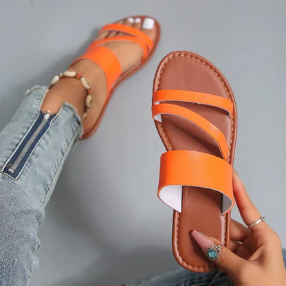Natasha | Women's Flat Cushioned Sandals