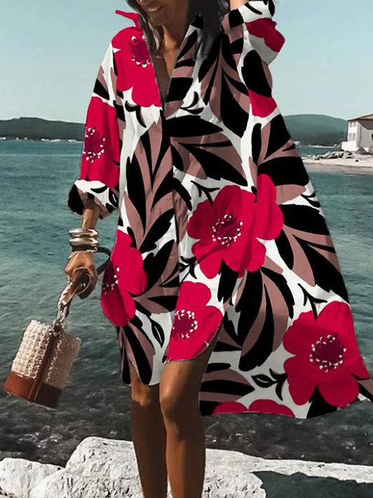 Abigail | Summer Midi Button-Up Dress