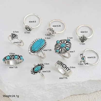 Danielle | 10-Piece Western Ring Set