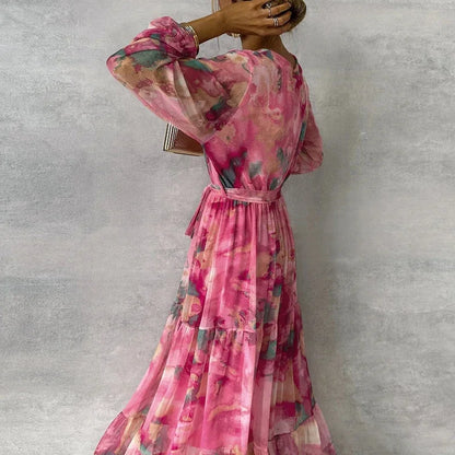 Allison | Refined Floral Handmade Dress