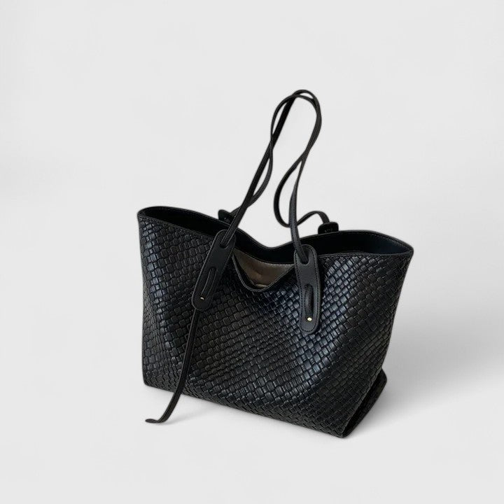 Ava | Timeless Woven Tote Bag