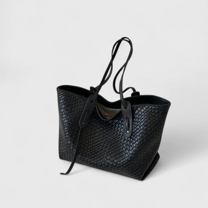 Ava | Timeless Woven Tote Bag