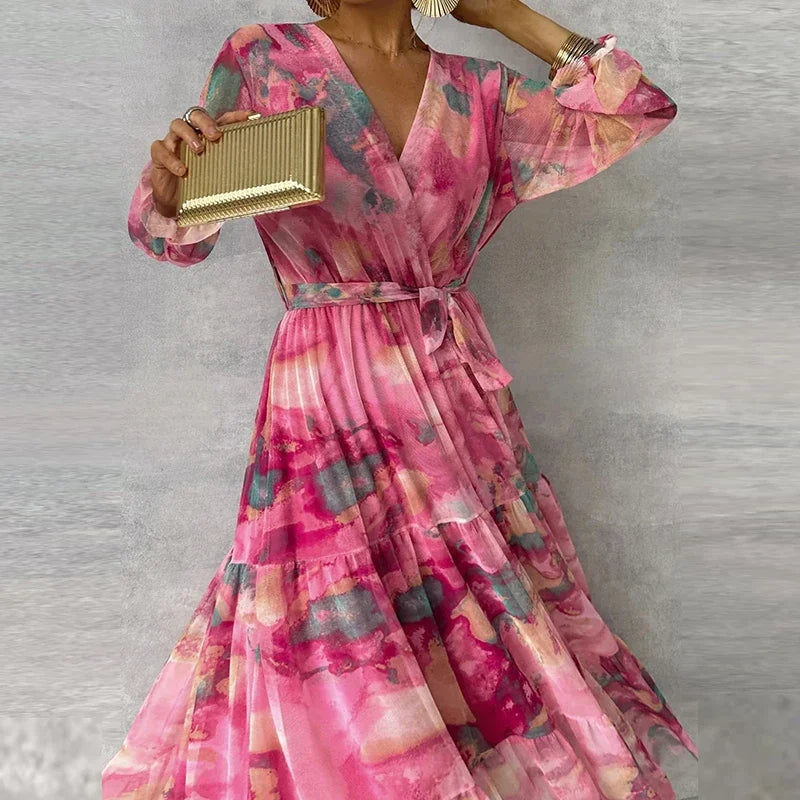 Allison | Refined Floral Handmade Dress