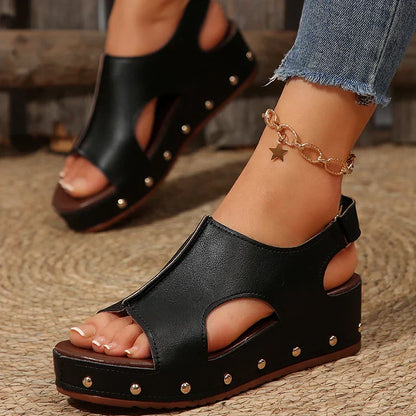Callie | Women's Platform Cushioned Sandals
