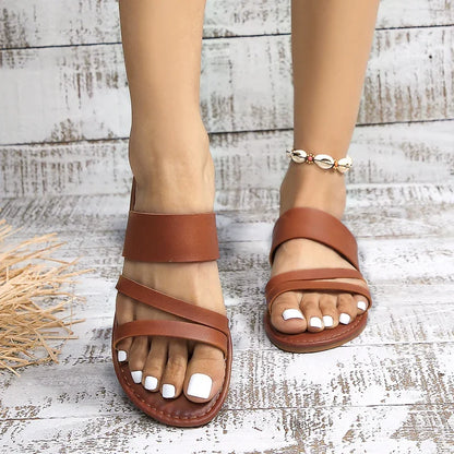 Natasha | Women's Flat Cushioned Sandals