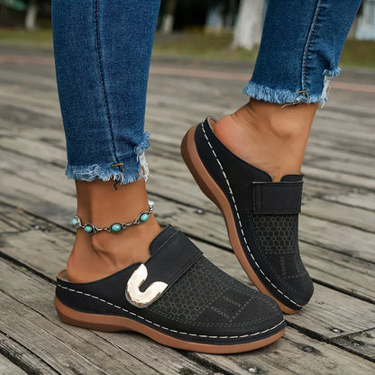 Caroline | Women's Adjustable Wedge Sandals