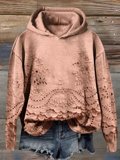 Josephine | Trendy Floral Hoodie