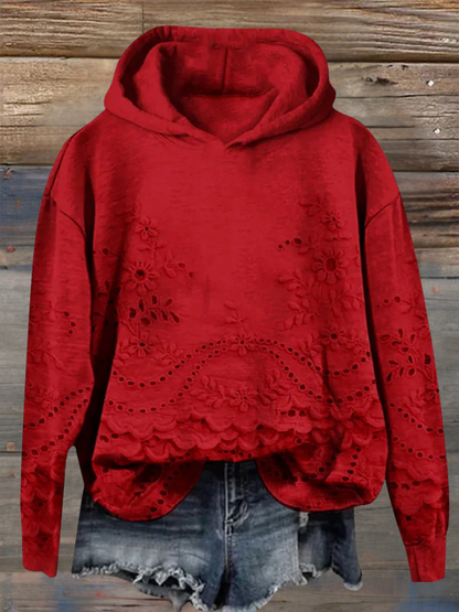 Josephine | Trendy Floral Hoodie
