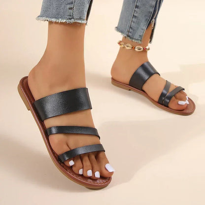 Natasha | Women's Flat Cushioned Sandals