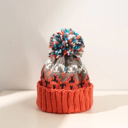 Deborah | Snug Snowflake Pom Beanie