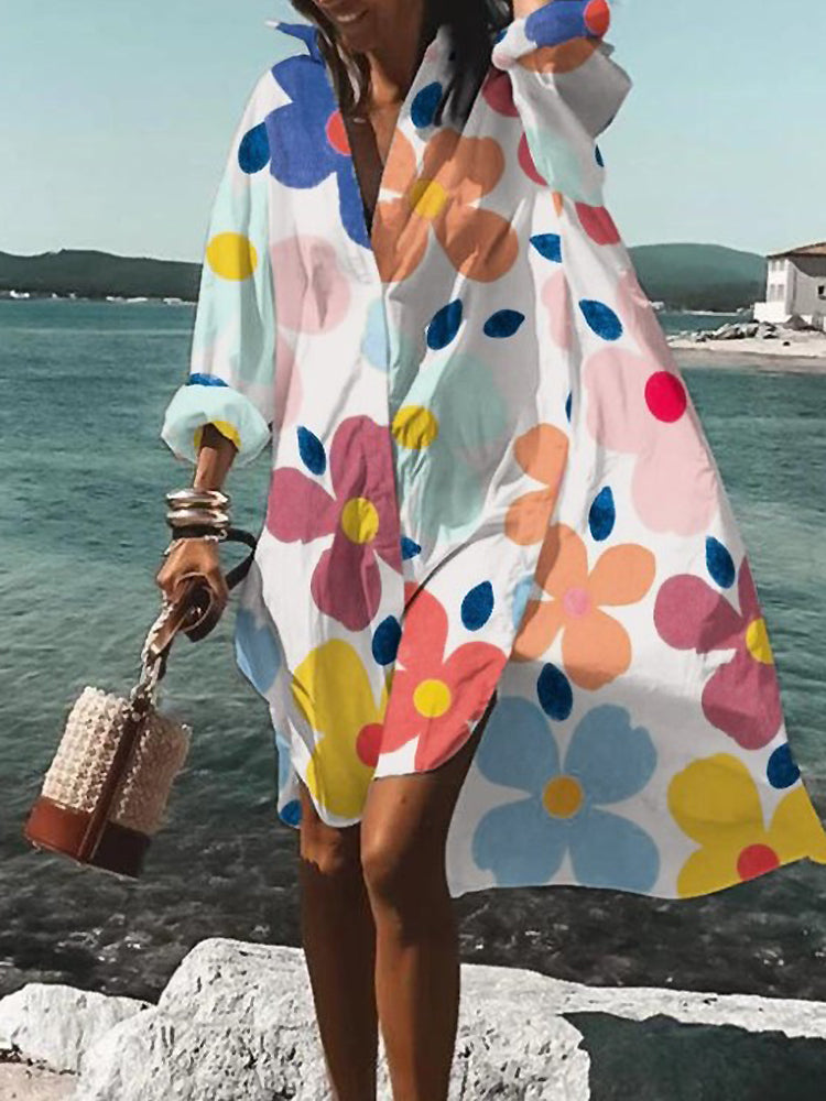 Abigail | Summer Midi Button-Up Dress