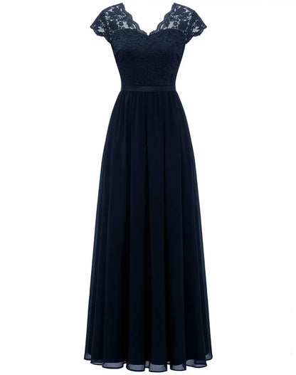 Danielle | Women’s Refined Lace Long Dress