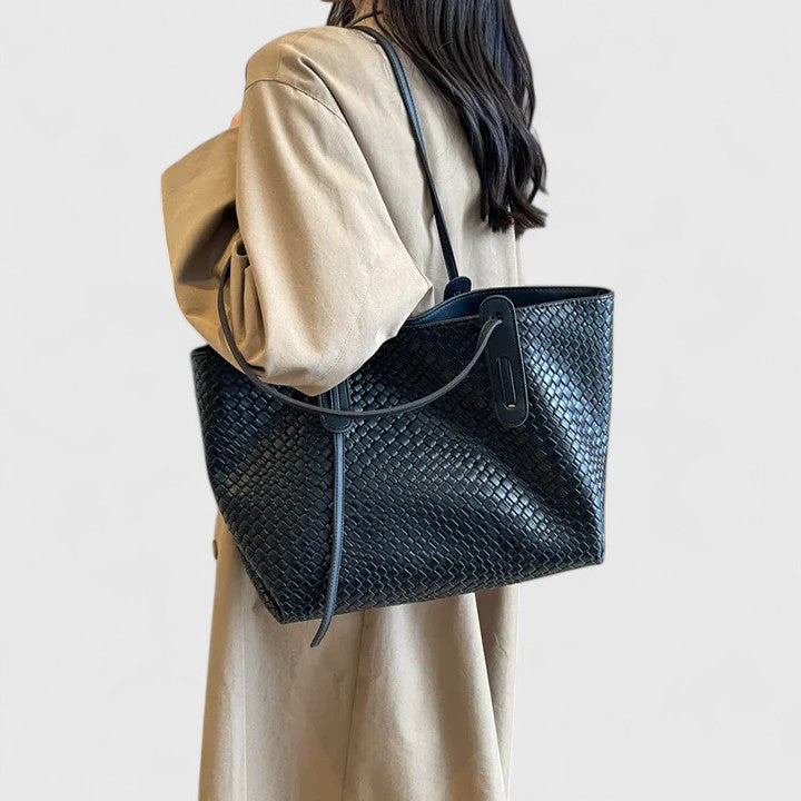 Ava | Timeless Woven Tote Bag