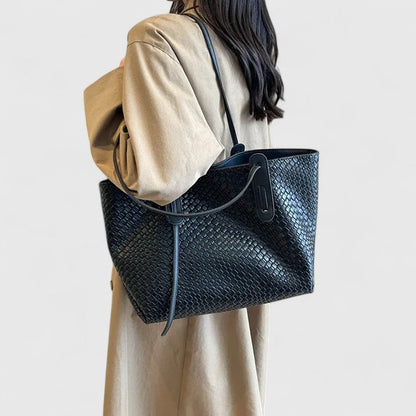 Ava | Timeless Woven Tote Bag