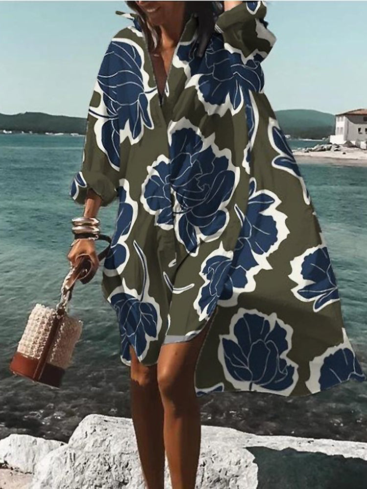 Abigail | Summer Midi Button-Up Dress