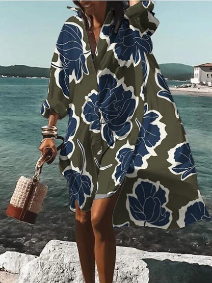 Abigail | Summer Midi Button-Up Dress