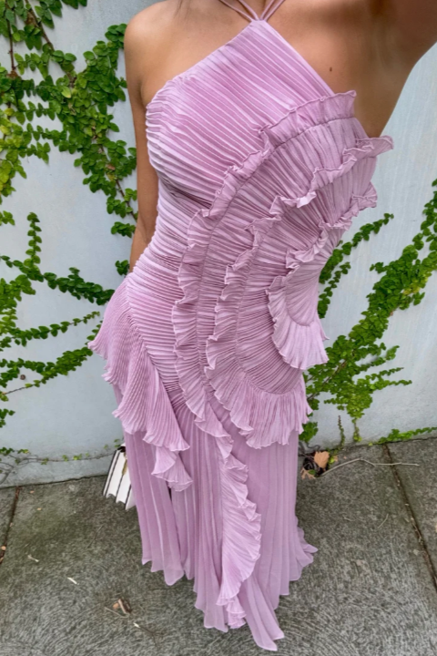 Taylor | Refined Halter Dress