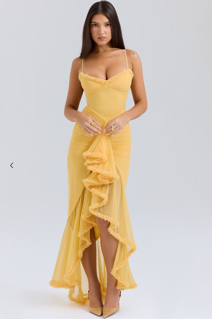 Abigail | Women's Wedding Guest Lace Ruched Dress