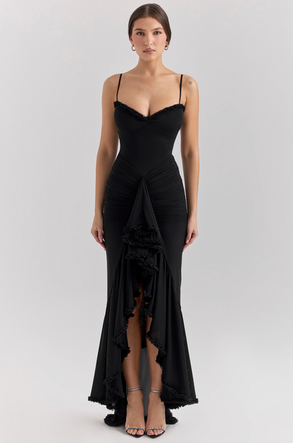 Abigail | Women's Wedding Guest Lace Ruched Dress
