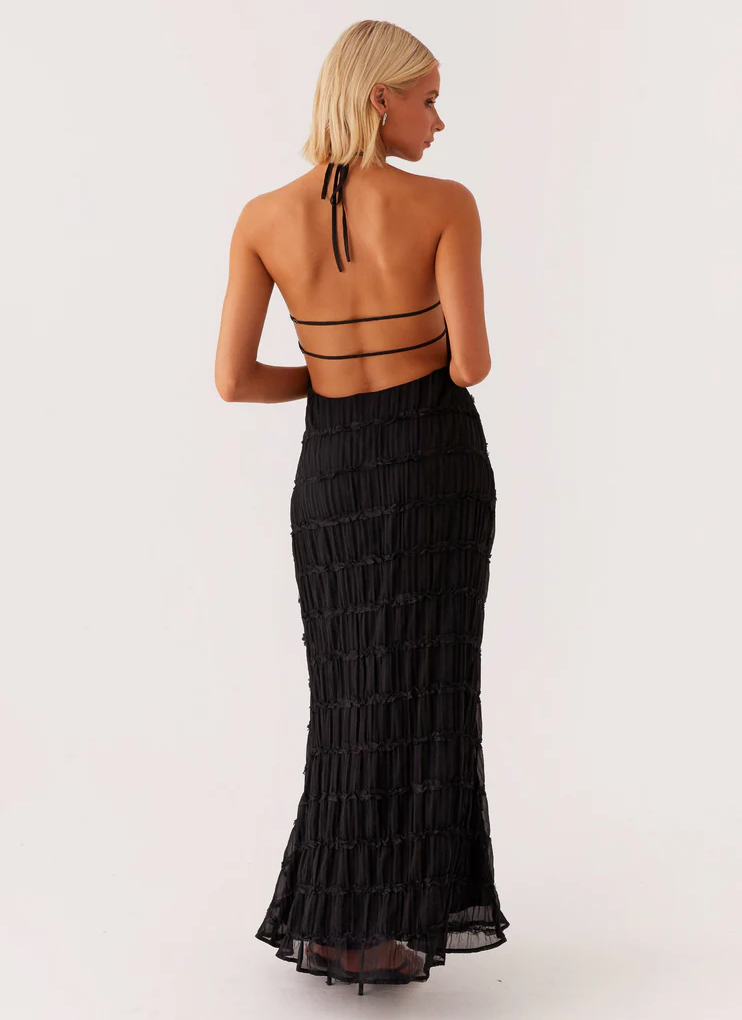 Ruby | Refined Halter Maxi Dress