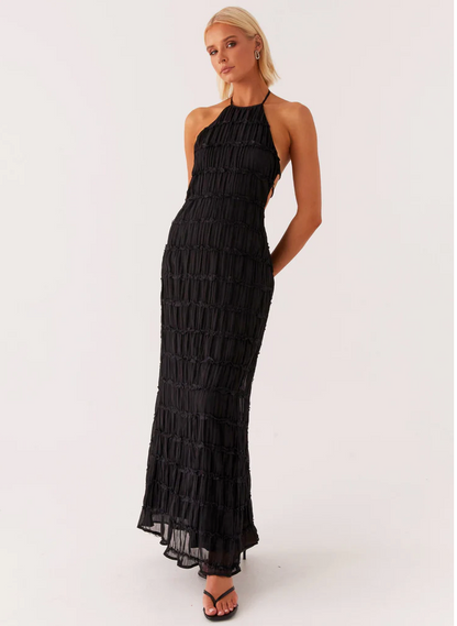 Ruby | Refined Halter Maxi Dress