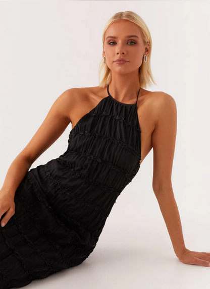 Ruby | Refined Halter Maxi Dress
