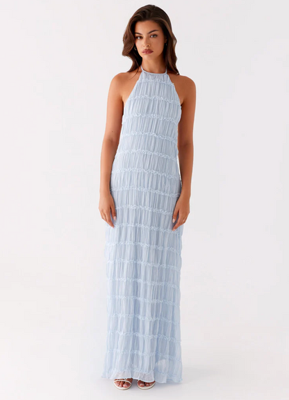 Ruby | Refined Halter Maxi Dress