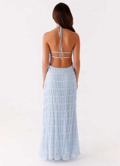 Ruby | Refined Halter Maxi Dress