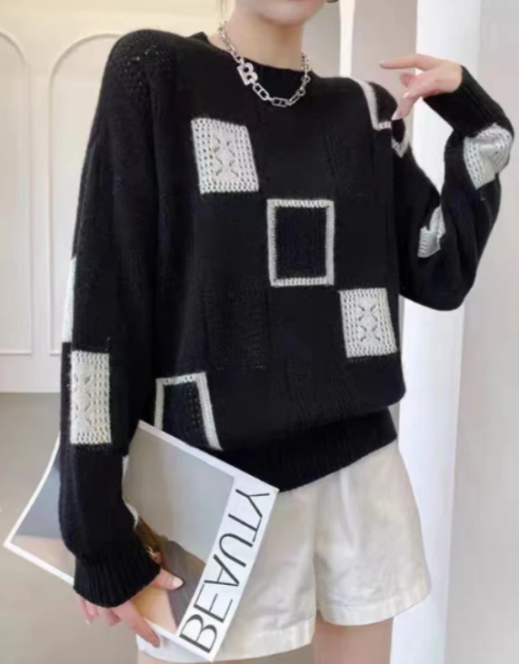 Colleen | Patchwork Sweater