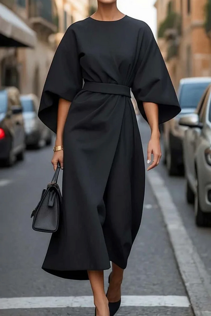Grace | Refined Dress with Lantern Sleeves
