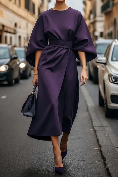 Grace | Refined Dress with Lantern Sleeves