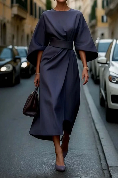 Grace | Refined Dress with Lantern Sleeves