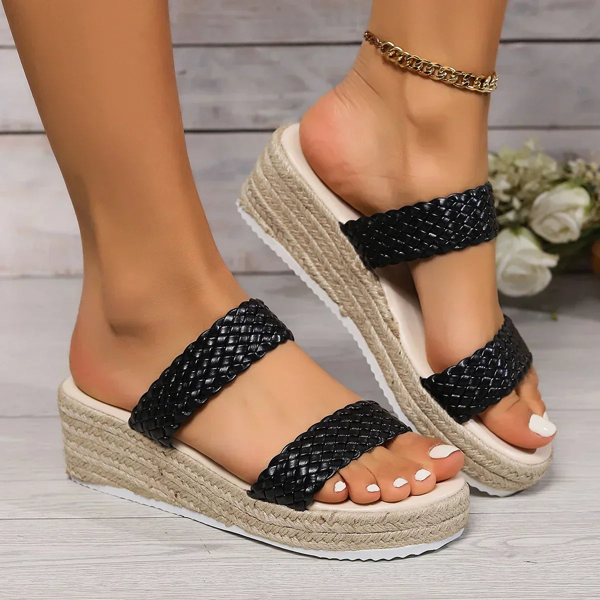 Abby | Women's Cushioned Wedge Sandals