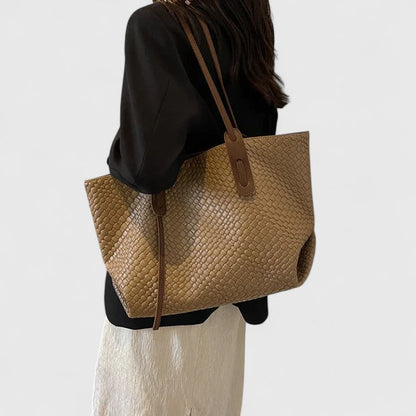 Ava | Timeless Woven Tote Bag