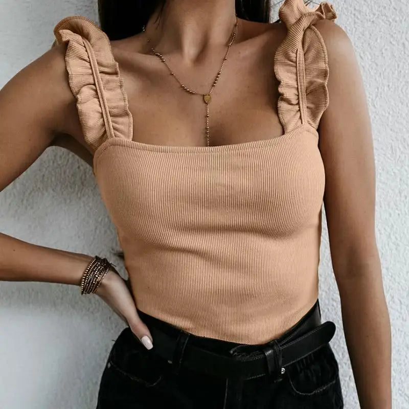 Felicia | Charming Ruffled Summer Top