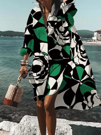 Abigail | Summer Midi Button-Up Dress