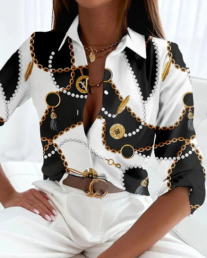 Serena | Contemporary Printed Blouse