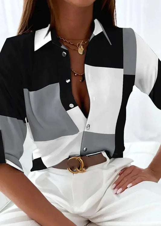 Serena | Contemporary Printed Blouse