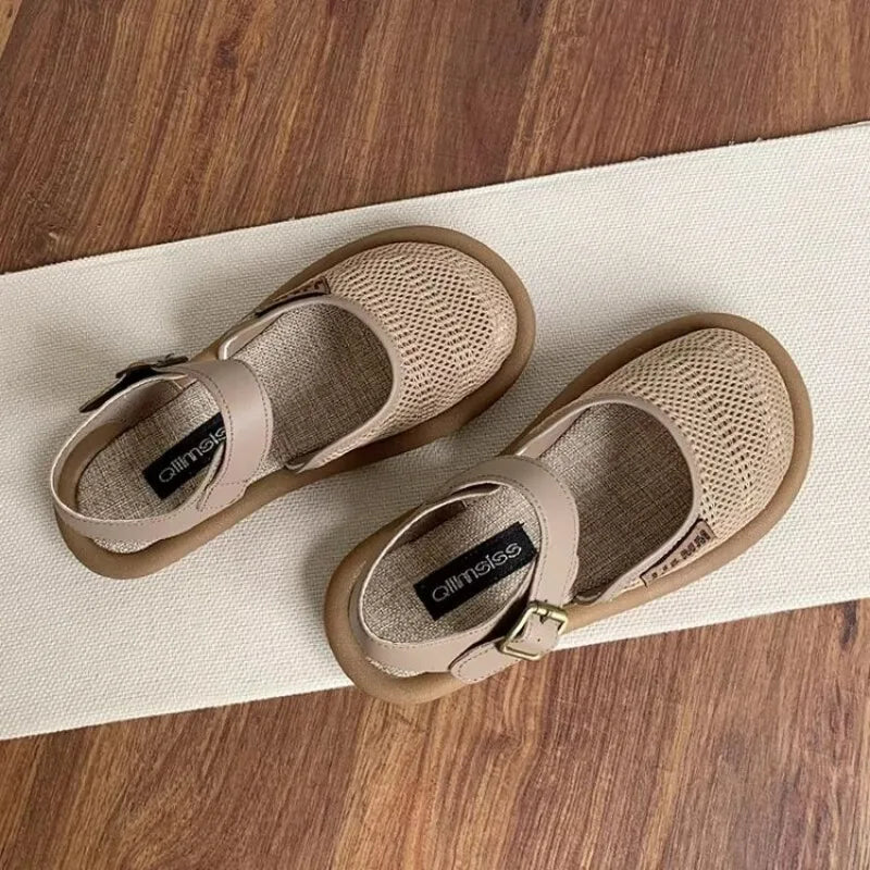 Hannah | Women's Cushioned Adjustable Sandals Wide Fit