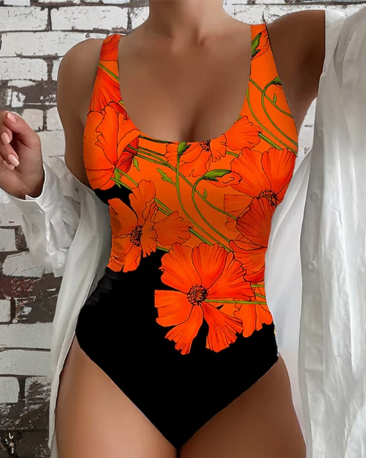 Adeline | Women's Botanical Flattering Swimsuit