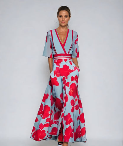 Elise | Floral Wrap Dress