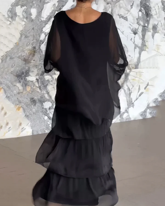 Brianna | Refined Long Flowing Dress