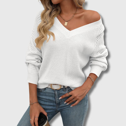 Alexis | Refined V-Neck Sweater