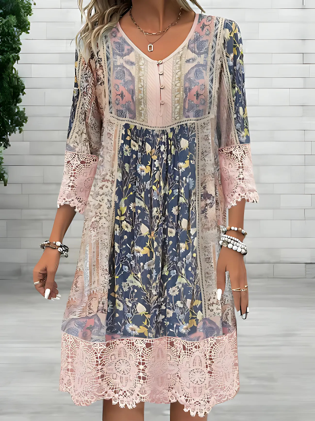 Danielle | Women's Bohemian Flowy Dress