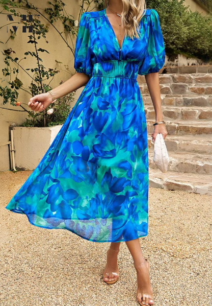 Kinsley | Refined Floral Dress